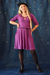 Vestido Gotitas (fucsia) - comprar online