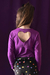 Remera corazón Mini Filositas (violeta) - OUTLET - comprar online