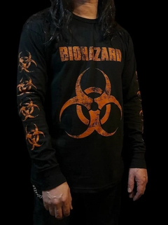 Remera Talle L Biohazard Manga Larga