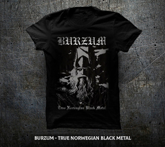 Remera Talle XXXL Burzum - True Norwegian Black Metal