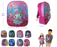 _MOCHILA INFANTIL 3D PERSONAJES