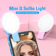 Aro Luz Led Selfie Flash Mini Q FL-104