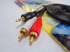 *CABLE 3.5 A 2 RCA DE 3 MTS