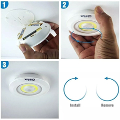 Set 3 Luces Led + Control LED-06 - Electrónica por Mayor