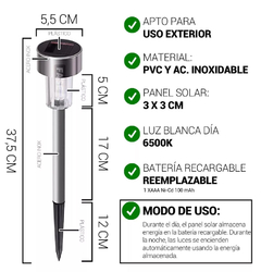 FAROL ESTACA SOLAR SOL-01