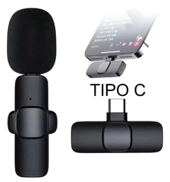Microfono Inalámbrico Corbatero Celular Usb Tipo C MIC-F2 - Electrónica por Mayor