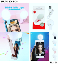 Aro Luz Led Selfie Flash Mini Q FL-104