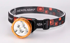 Linterna Minera Recargable 3 LED - comprar online