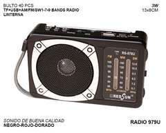 Parlante Bluetooth Radio AM/FM YH-909U