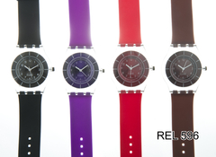 Reloj Silver silicona, Skin 596 - comprar online