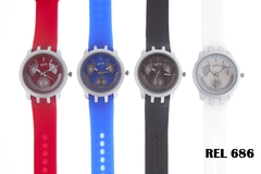 COMBO X 6 RELOJES ZAFIRA COD. 686