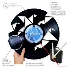 Relógio De Parede - Disco de Vinil - Motos - Oficina - VMO-003 - comprar online