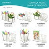 10 Display Personalizado Centro de Mesa MDF Branco - Dança na internet