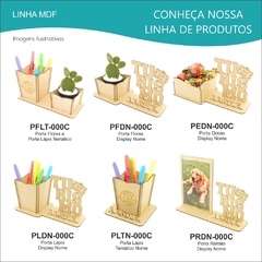 10 Porta Flores e Porta Lápis Personalizado Mdf - Agronomia na internet