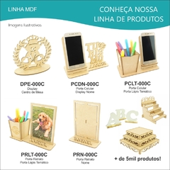 10 Porta Retrato Com Display e Nome Personalizado Mdf - Contabilidade - Maxdecor Decorações