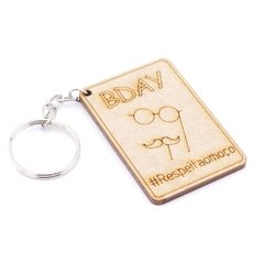 30 Chaveiros Personalizados Mdf - Adulto - Plaquinha