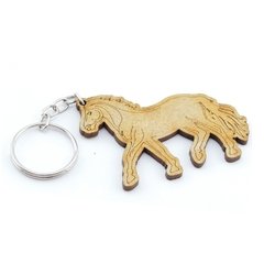 30 Chaveiros Personalizados Mdf - Animais - Cavalo