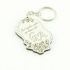 30 Chaveiros Personalizados - MDF Branco - Casamento - Ornamento