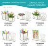 30 Chaveiros Personalizados - MDF Branco - Infantil - Princesinha - Maxdecor Decorações