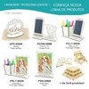 30 Chaveiros Personalizados - MDF Branco - Infantil - Princesinha - loja online