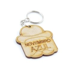 30 Chaveiros Personalizados Mdf - Datas - Novembro Azul