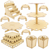 Kit Festa MDF Provençal - Coração - Linha Temática