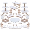 Kit Festa Provençal - MDF Branco - Linha Premium - 1028-LP