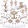 Kit Festa Provençal - MDF Branco - Linha Premium - 1131-LP19