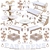 Kit Festa Provençal - MDF Branco - 1144-LP23