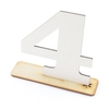 Letras e Números Decorativos de Mesa MDF Branco - Escolher - comprar online