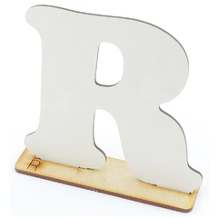 Letras e Números Decorativos de Mesa MDF Branco - Escolher