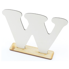 Imagem do Letras e Números Decorativos de Mesa MDF Branco - Escolher