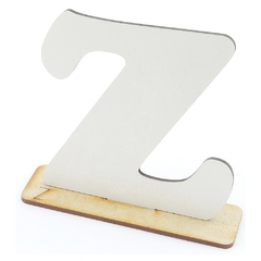 Letras e Números Decorativos de Mesa MDF Branco - Escolher na internet