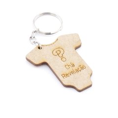 30 Chaveiros Personalizados Mdf - Maternidade - Body Bebê