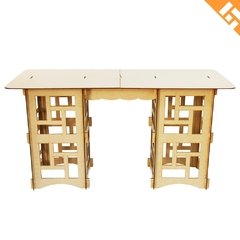 Mesa Decorativa Provençal Mdf - Desmontável - Abstrato - comprar online