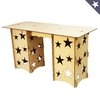 Mesa Decorativa Provençal Mdf - Desmontável - Estrela