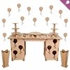 Kit Festa Mesa Provençal MDF / 42 peças