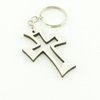 30 Chaveiros Personalizados - MDF Branco - Religioso - Cruz