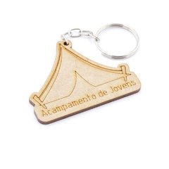 30 Chaveiros Personalizados Mdf - Religioso - Barraca