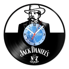 Relógio De Parede - Disco de Vinil - Área De Churrasco - Jack Daniel´s - VAC-002