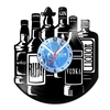 Relógio De Parede - Disco de Vinil - Área De Churrasco - Drinks - VAC-004