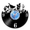 Relógio De Parede - Disco de Vinil - Animais - Pássaro - VAN-005