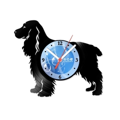 Relógio De Parede - Disco de Vinil - Animais - Cachorro Cocker Spaniel - VAN-065