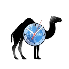 Relógio De Parede - Disco de Vinil - Animais - Camelo - VAN-101