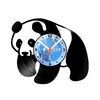 Relógio De Parede - Disco de Vinil - Animais - Urso Panda - VAN-139