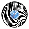 Relógio De Parede - Disco de Vinil - Animais - Zebra - VAN-157