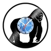 Relógio De Parede - Disco de Vinil - Animais - Gorila - VAN-172