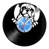 Relógio De Parede - Disco de Vinil - Animais - Pug Esperto - VAN-193