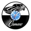 Relógio De Parede - Disco de Vinil - Carros - Camaro - VCA-003