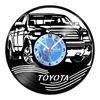 Relógio De Parede - Disco de Vinil - Carros - Toyota - VCA-012